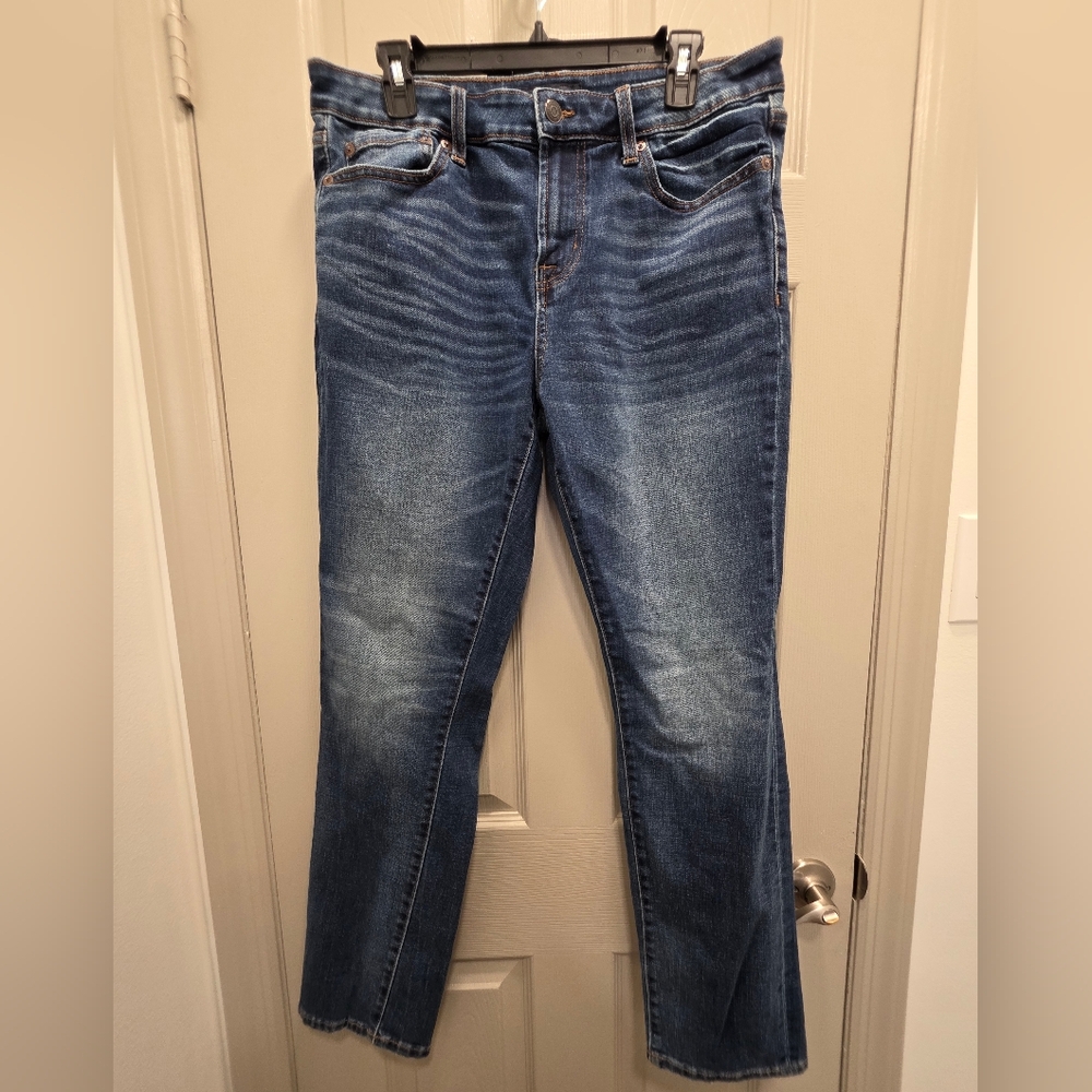 Aero Mens Athletic Slim Straight Leg Jeans